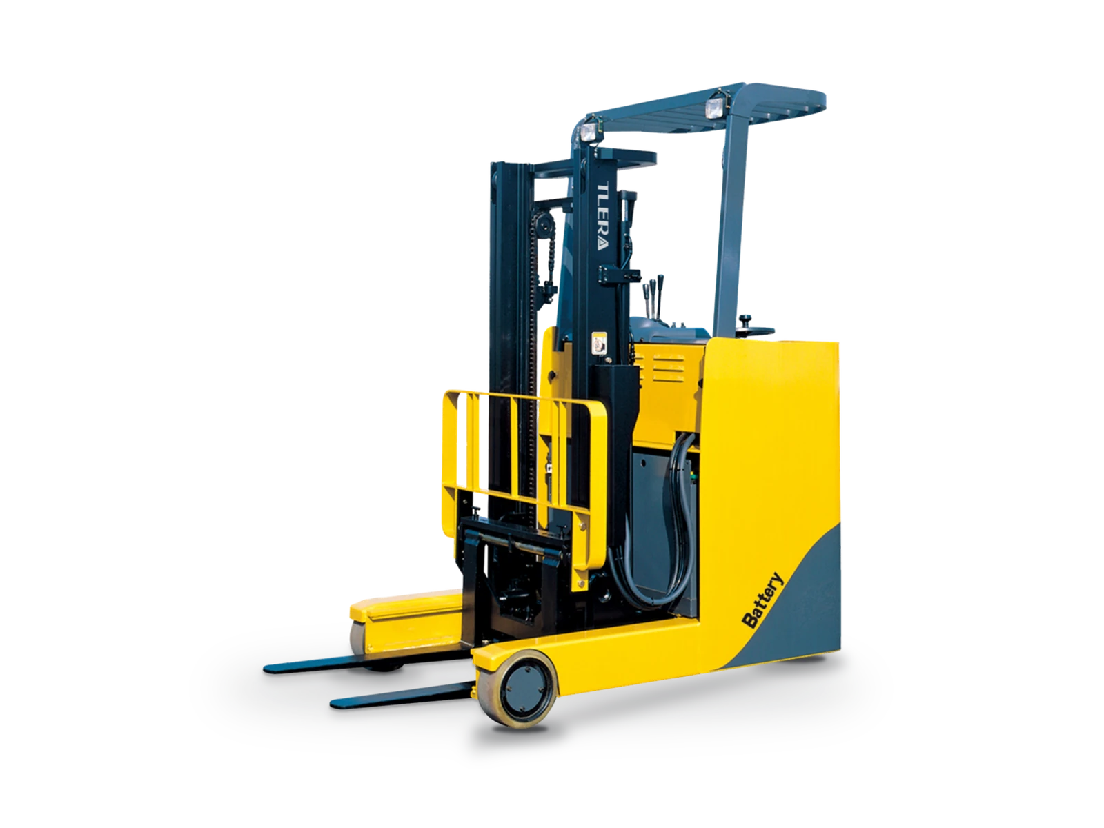 3,300–5,500 lb Electric Stand-On Reach Truck
